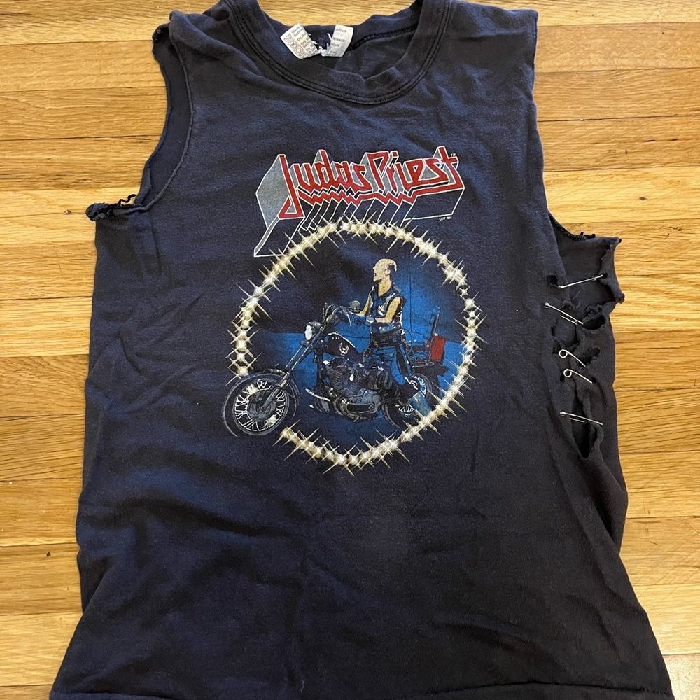 Vintage Judas Priest Muscle Tee RARE